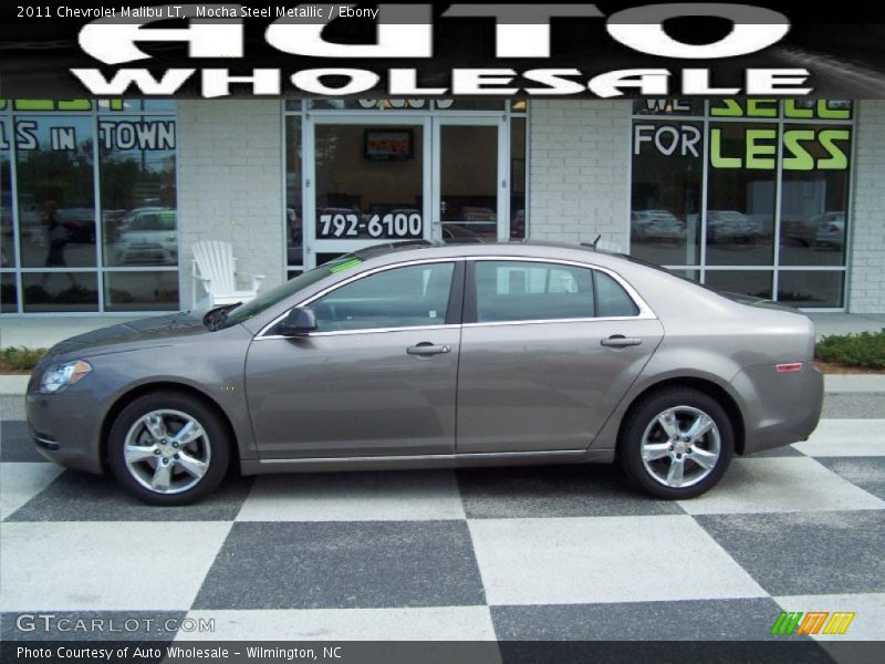 Mocha Steel Metallic / Ebony 2011 Chevrolet Malibu LT