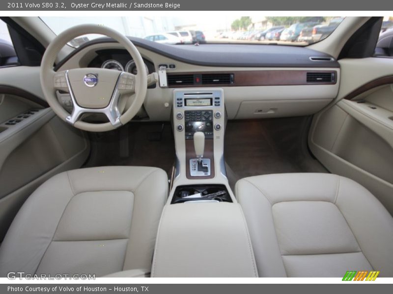 Oyster Grey Metallic / Sandstone Beige 2011 Volvo S80 3.2