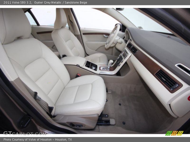Oyster Grey Metallic / Sandstone Beige 2011 Volvo S80 3.2