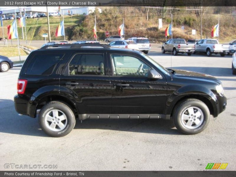 Ebony Black / Charcoal Black 2012 Ford Escape XLT