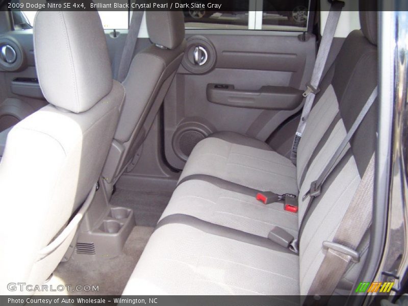 Brilliant Black Crystal Pearl / Dark Slate Gray 2009 Dodge Nitro SE 4x4