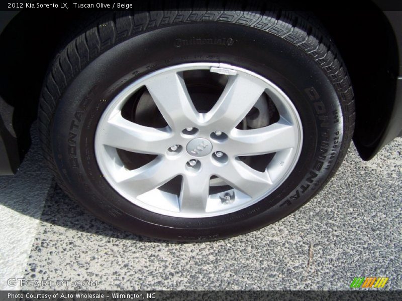 Tuscan Olive / Beige 2012 Kia Sorento LX