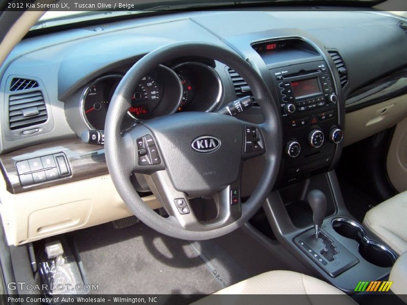 Tuscan Olive / Beige 2012 Kia Sorento LX