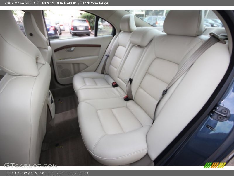 Barents Blue Metallic / Sandstone Beige 2009 Volvo S80 3.2