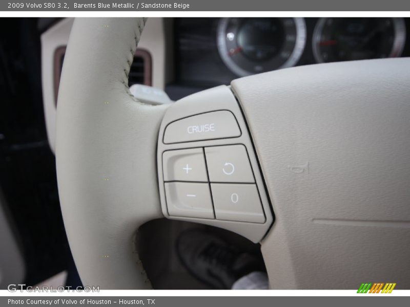 Barents Blue Metallic / Sandstone Beige 2009 Volvo S80 3.2