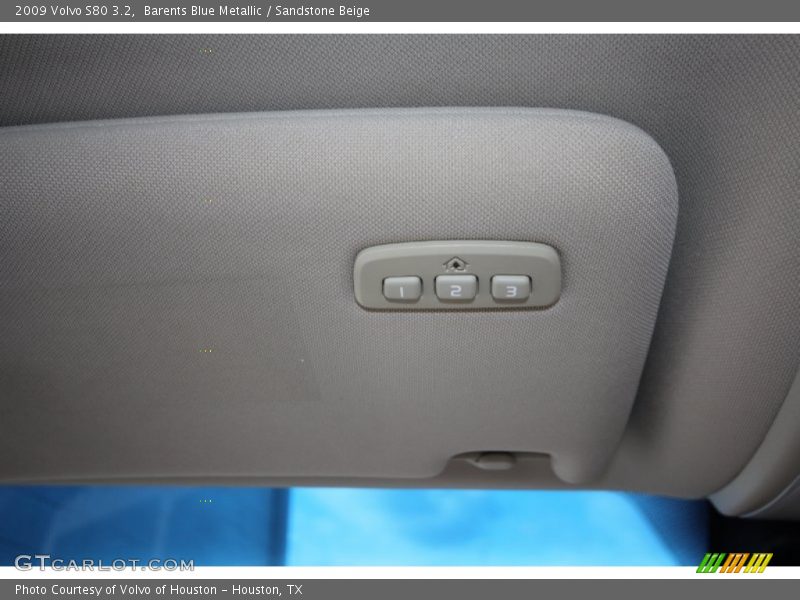 Barents Blue Metallic / Sandstone Beige 2009 Volvo S80 3.2