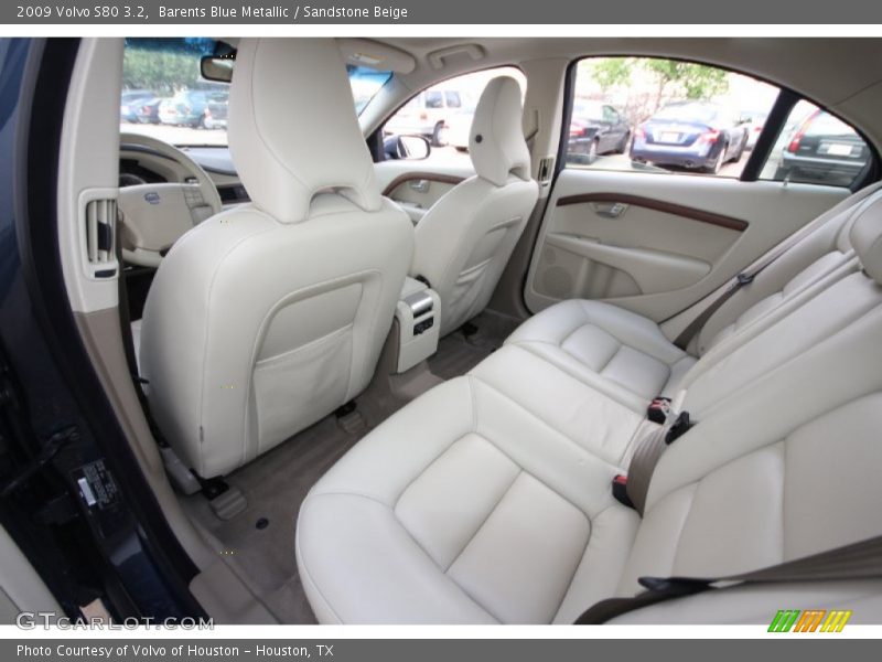 Barents Blue Metallic / Sandstone Beige 2009 Volvo S80 3.2