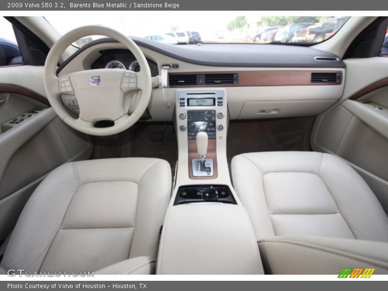 Barents Blue Metallic / Sandstone Beige 2009 Volvo S80 3.2