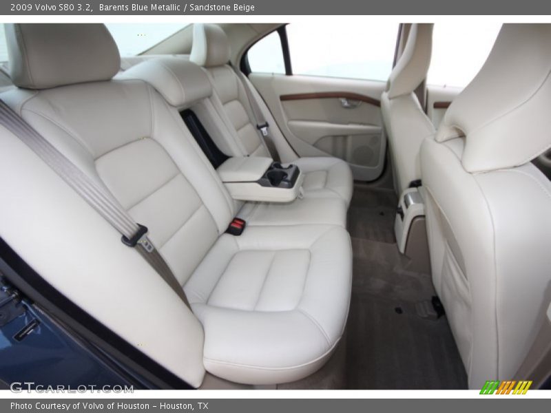 Barents Blue Metallic / Sandstone Beige 2009 Volvo S80 3.2