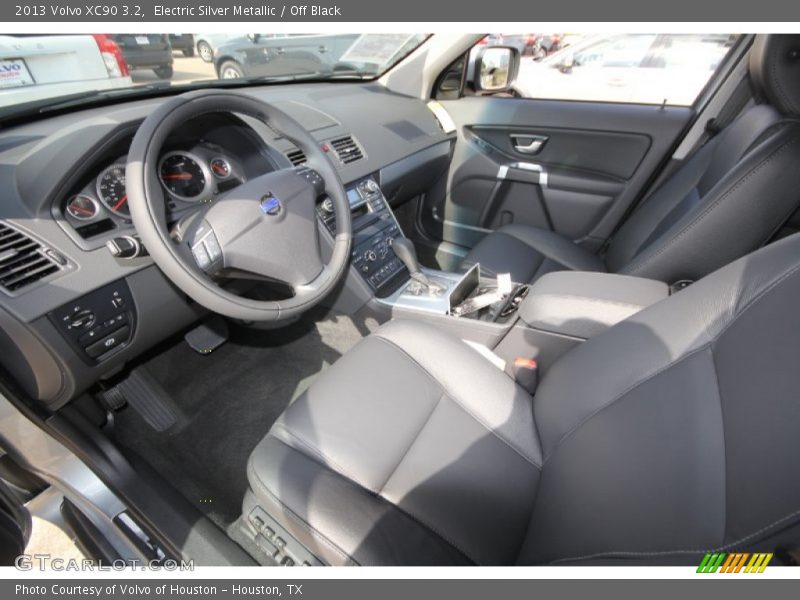 Electric Silver Metallic / Off Black 2013 Volvo XC90 3.2