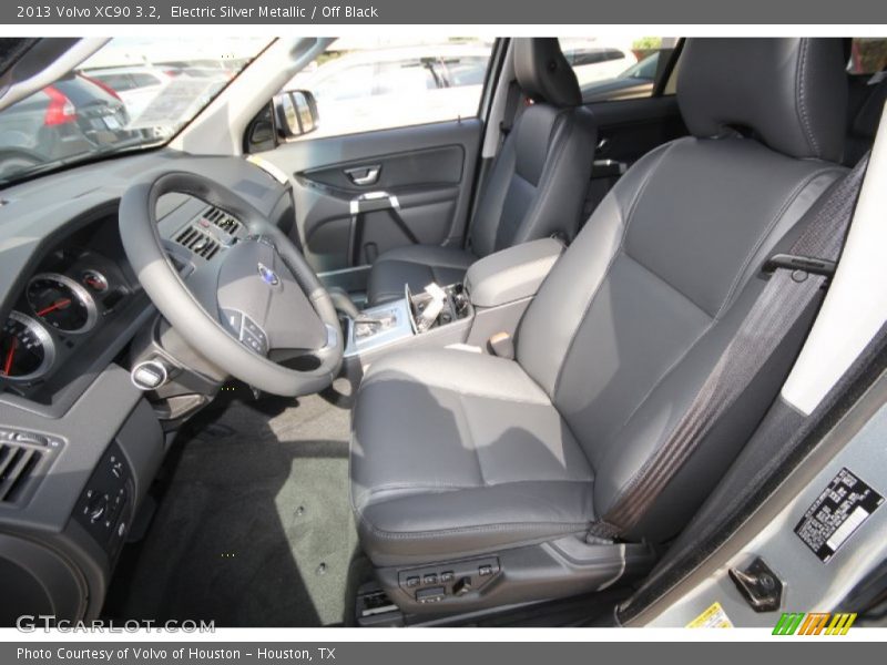 Electric Silver Metallic / Off Black 2013 Volvo XC90 3.2