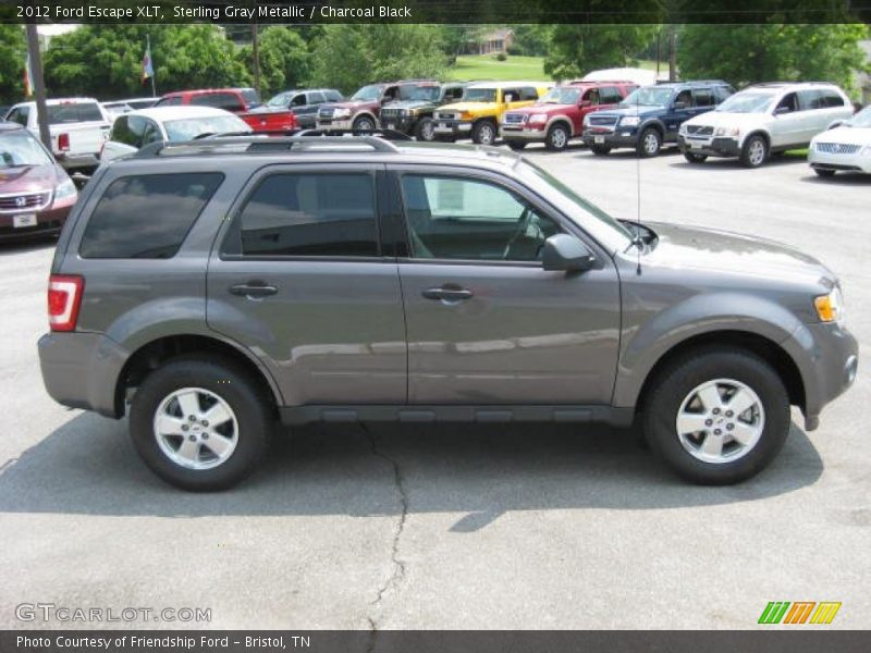 Sterling Gray Metallic / Charcoal Black 2012 Ford Escape XLT