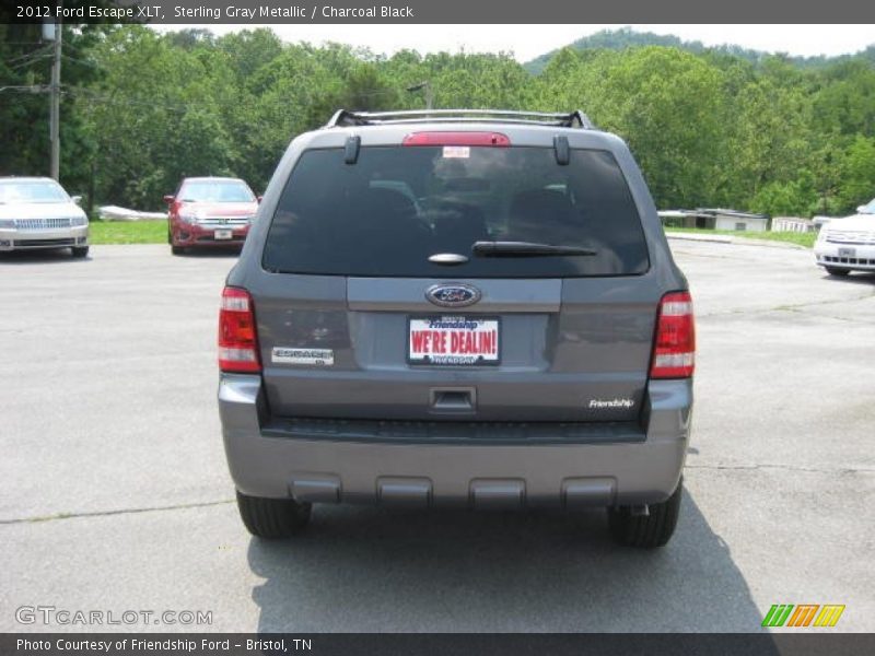 Sterling Gray Metallic / Charcoal Black 2012 Ford Escape XLT