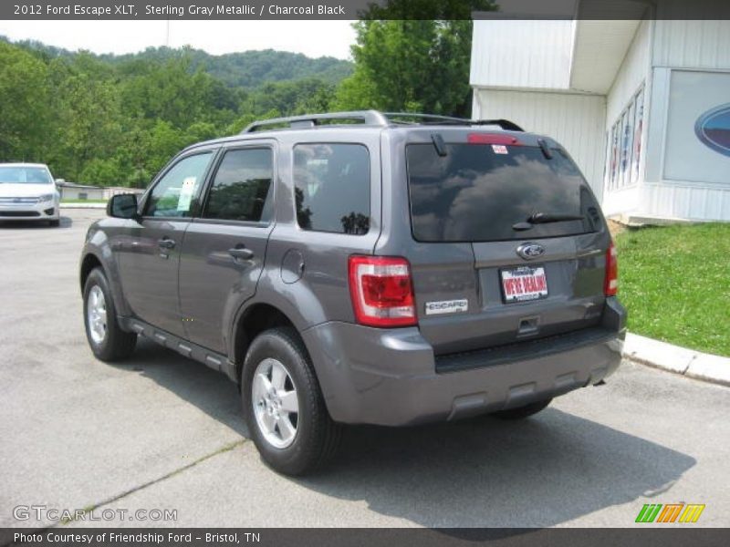 Sterling Gray Metallic / Charcoal Black 2012 Ford Escape XLT