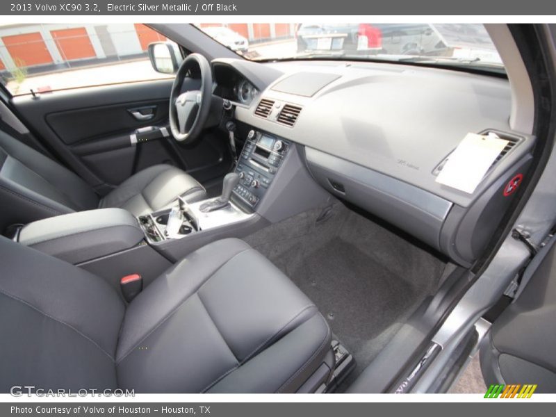 Electric Silver Metallic / Off Black 2013 Volvo XC90 3.2
