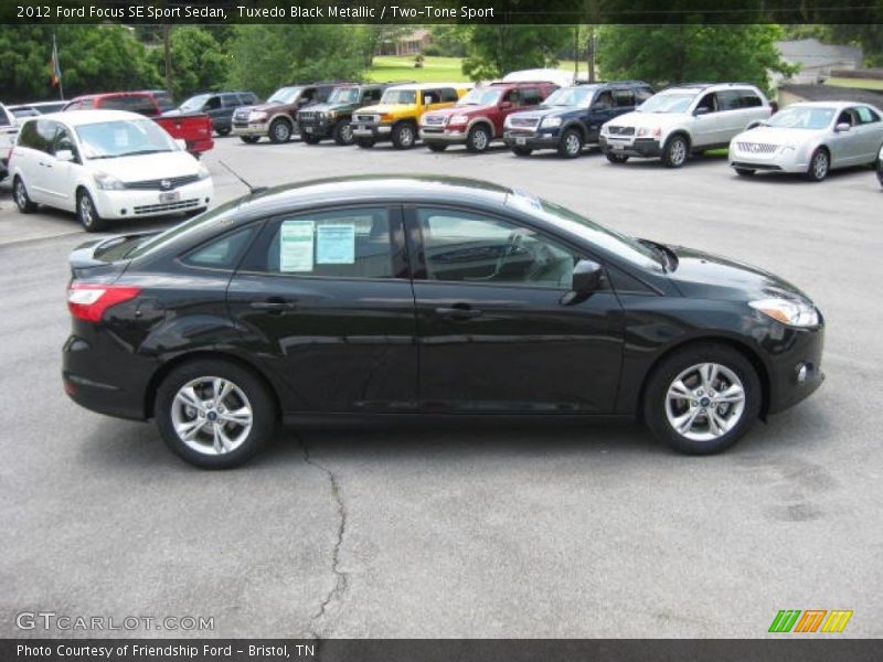 Tuxedo Black Metallic / Two-Tone Sport 2012 Ford Focus SE Sport Sedan