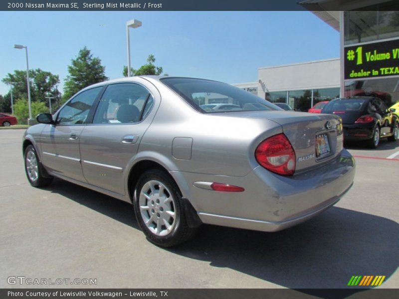 Sterling Mist Metallic / Frost 2000 Nissan Maxima SE