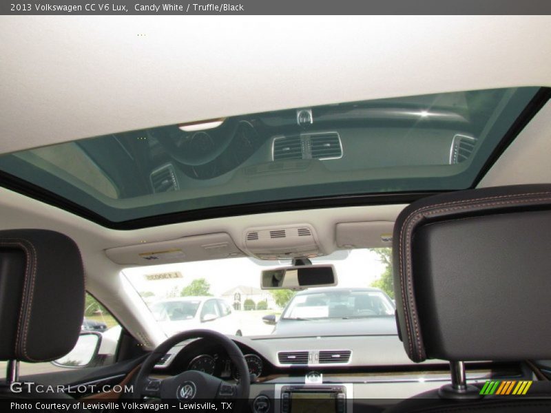 Candy White / Truffle/Black 2013 Volkswagen CC V6 Lux