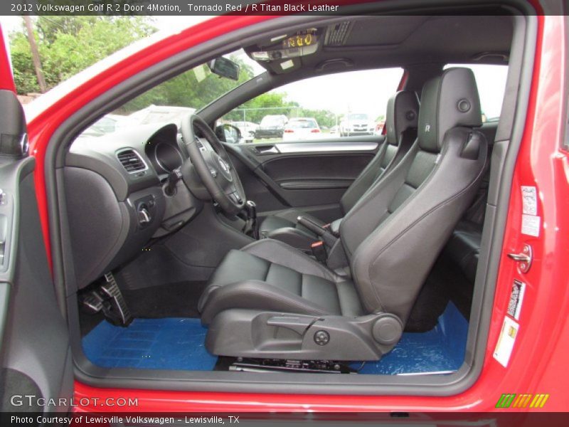  2012 Golf R 2 Door 4Motion R Titan Black Leather Interior