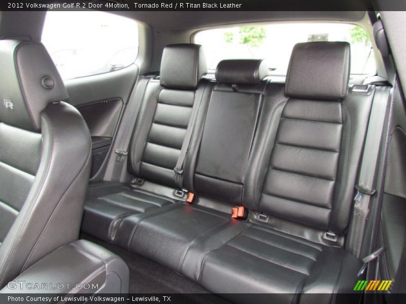  2012 Golf R 2 Door 4Motion R Titan Black Leather Interior