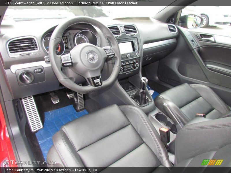 Dashboard of 2012 Golf R 2 Door 4Motion