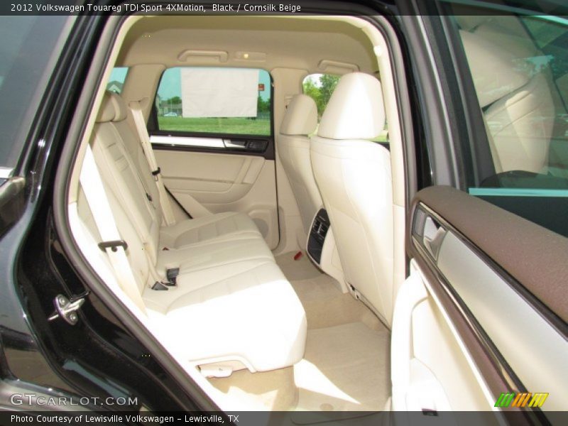 Black / Cornsilk Beige 2012 Volkswagen Touareg TDI Sport 4XMotion