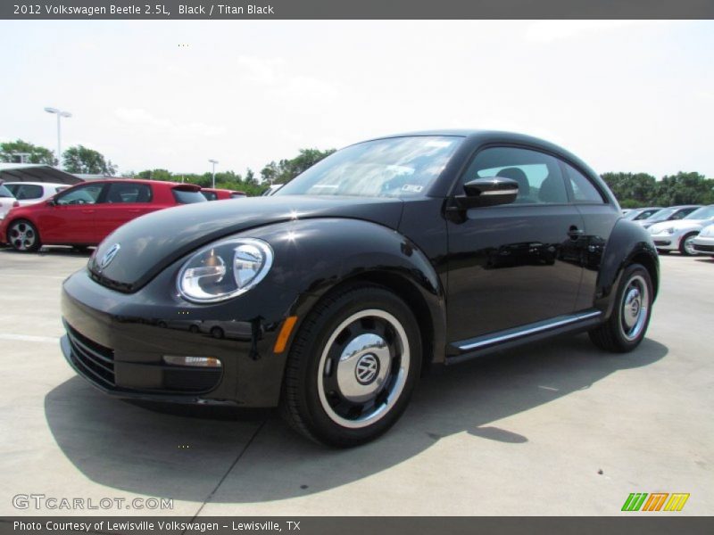 Black / Titan Black 2012 Volkswagen Beetle 2.5L