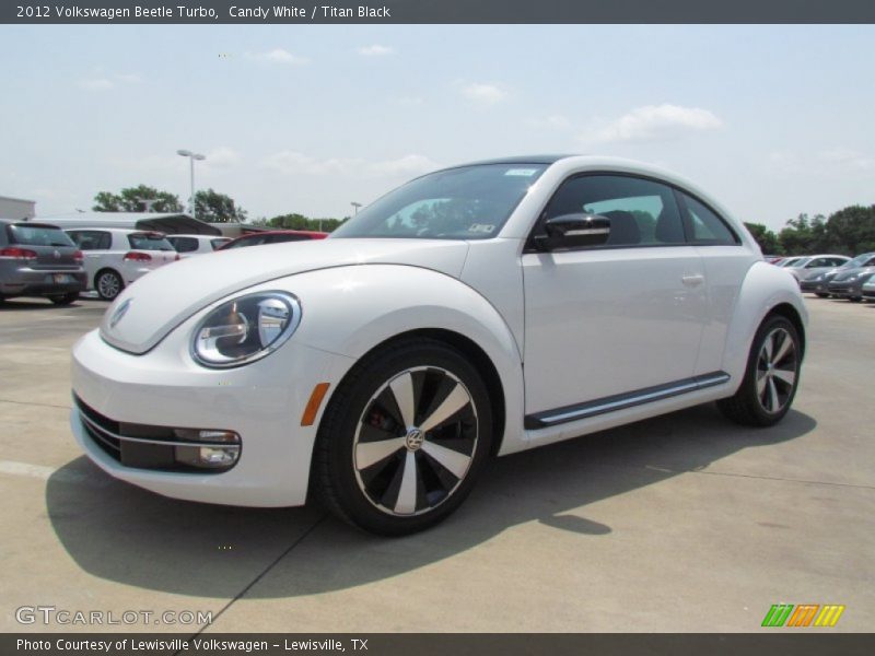 Candy White / Titan Black 2012 Volkswagen Beetle Turbo