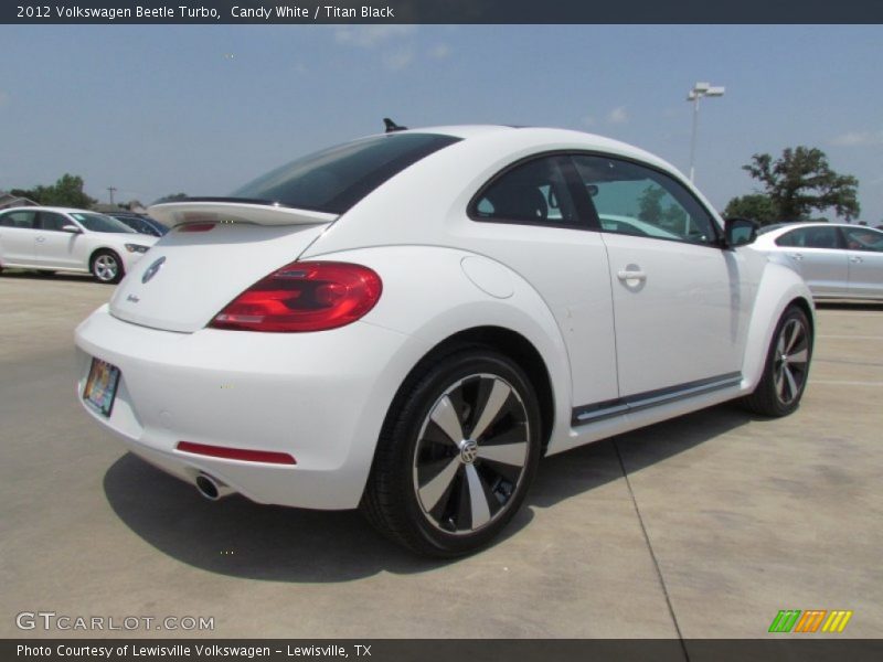 Candy White / Titan Black 2012 Volkswagen Beetle Turbo