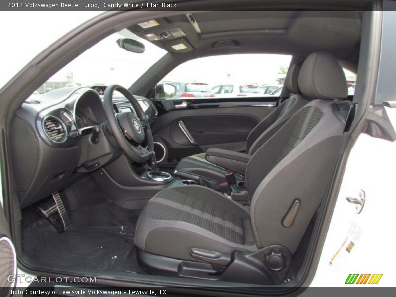 Candy White / Titan Black 2012 Volkswagen Beetle Turbo