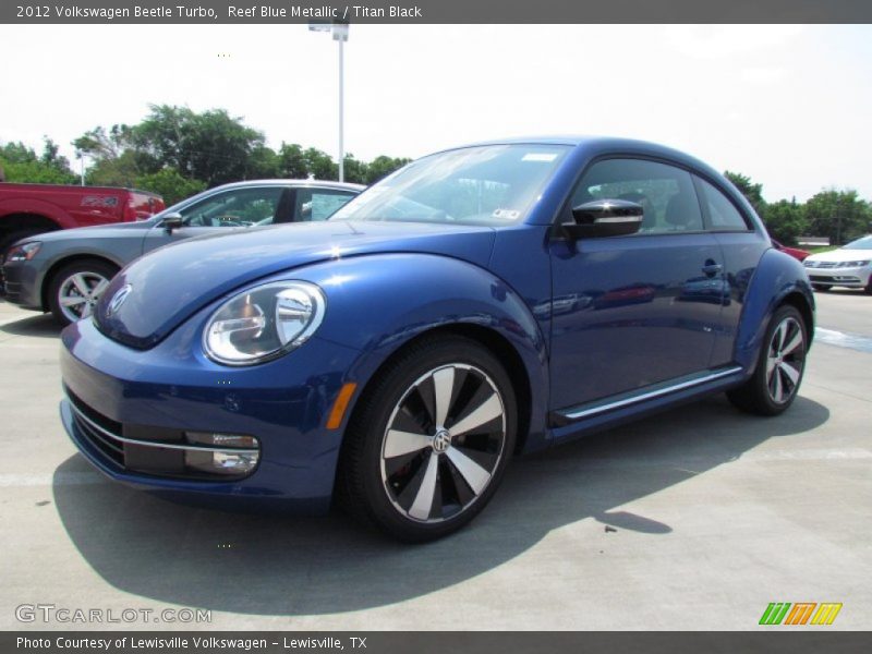 Front 3/4 View of 2012 Beetle Turbo