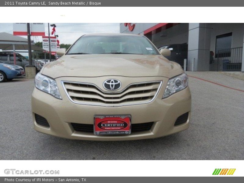 Sandy Beach Metallic / Bisque 2011 Toyota Camry LE