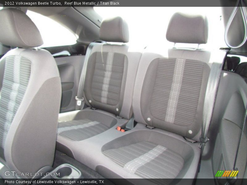 Rear Seat of 2012 Beetle Turbo