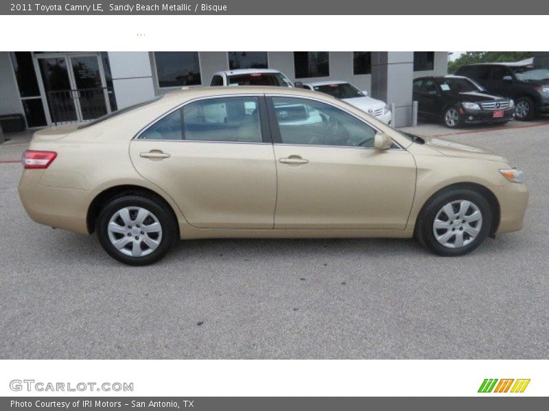 Sandy Beach Metallic / Bisque 2011 Toyota Camry LE