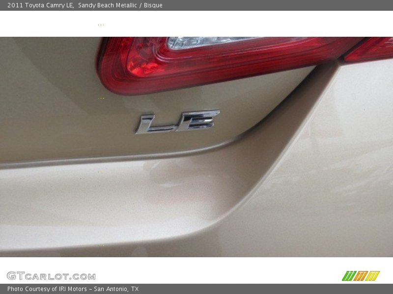 Sandy Beach Metallic / Bisque 2011 Toyota Camry LE