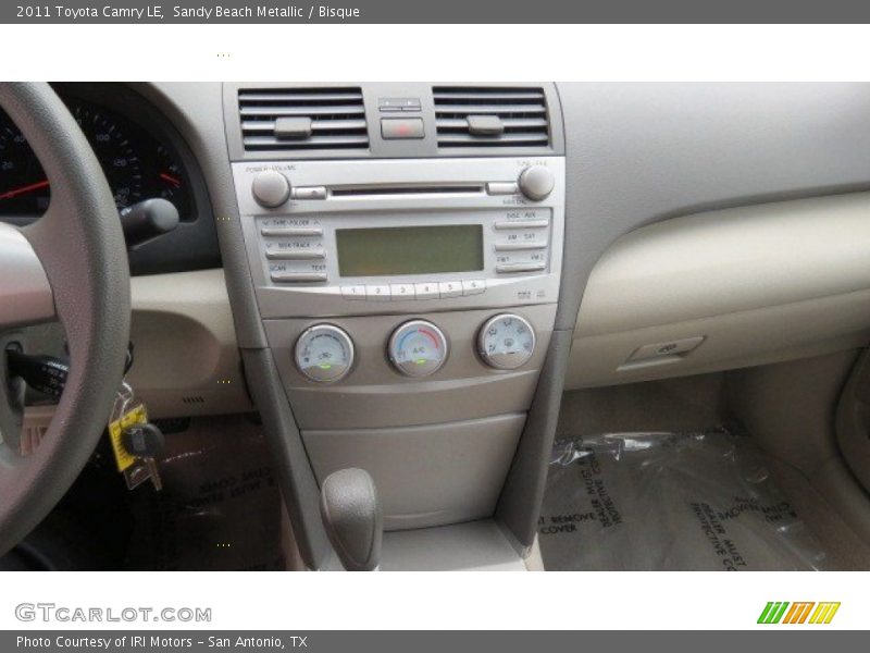 Sandy Beach Metallic / Bisque 2011 Toyota Camry LE