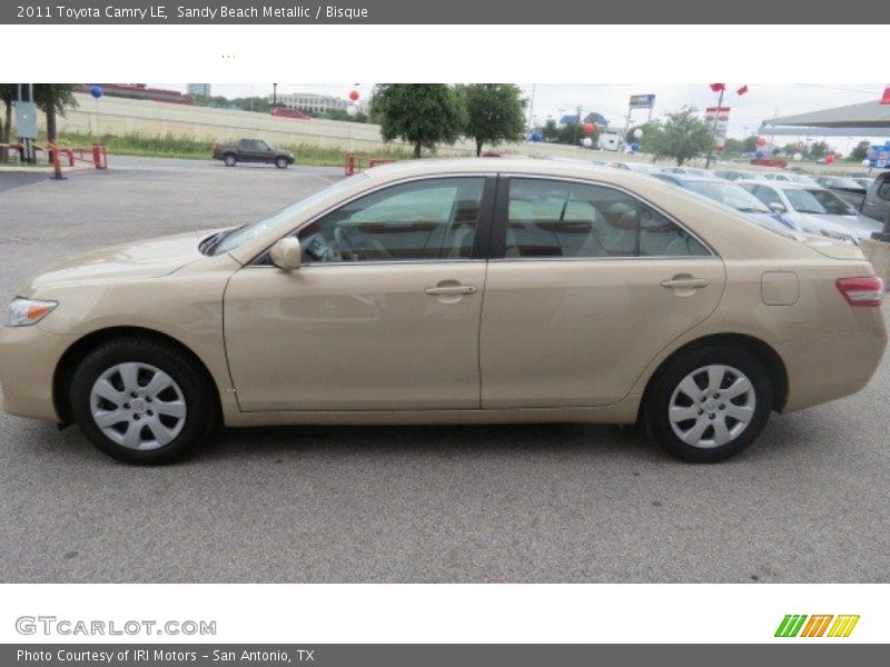 Sandy Beach Metallic / Bisque 2011 Toyota Camry LE