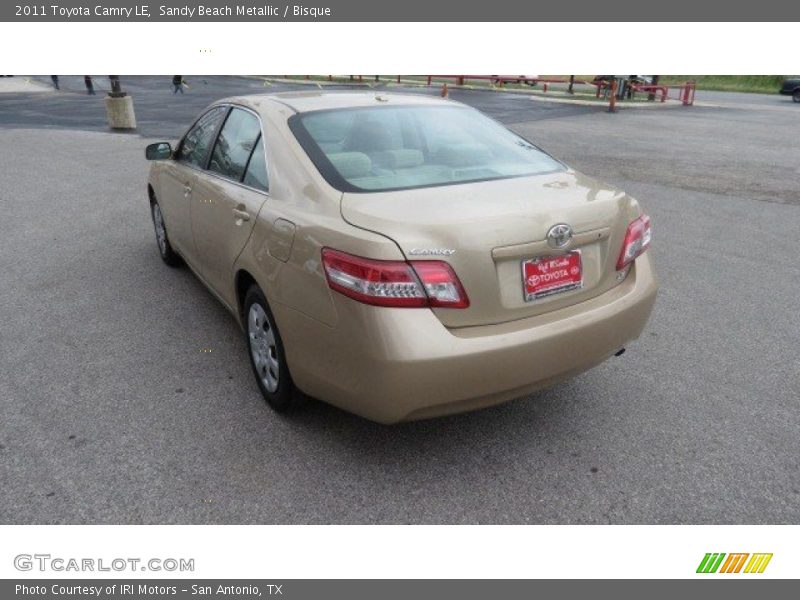 Sandy Beach Metallic / Bisque 2011 Toyota Camry LE