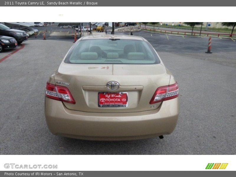 Sandy Beach Metallic / Bisque 2011 Toyota Camry LE