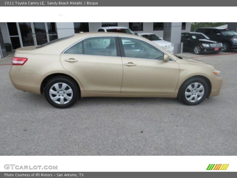 Sandy Beach Metallic / Bisque 2011 Toyota Camry LE