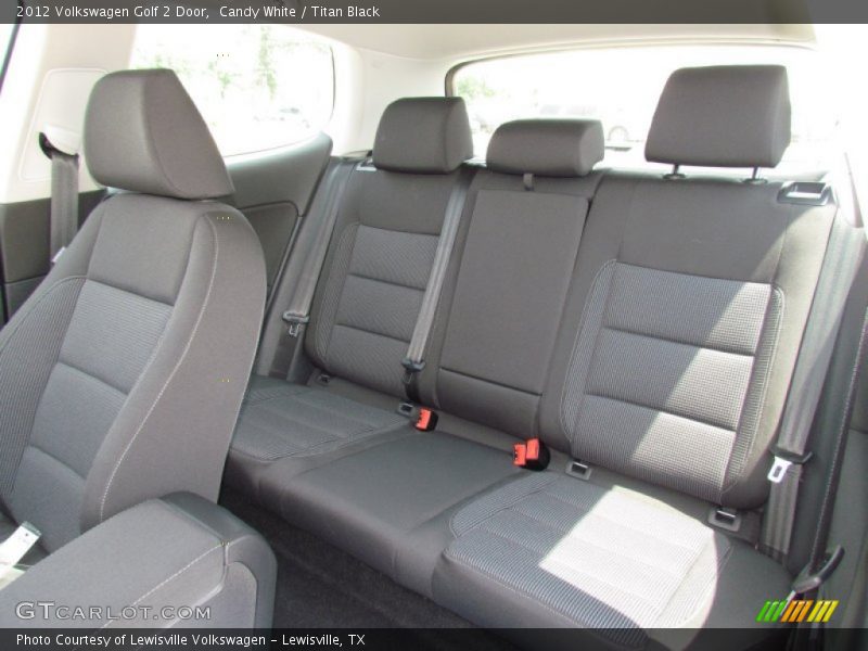 Candy White / Titan Black 2012 Volkswagen Golf 2 Door