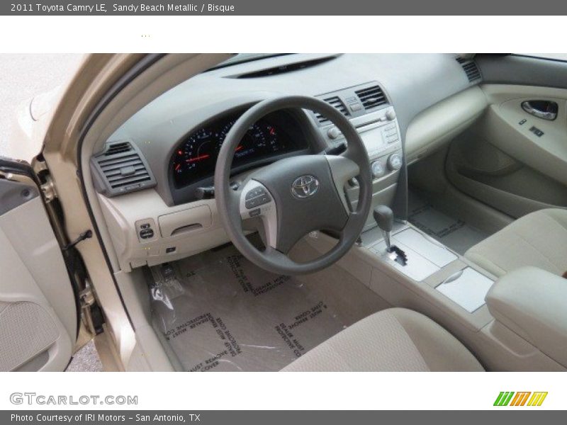 Sandy Beach Metallic / Bisque 2011 Toyota Camry LE