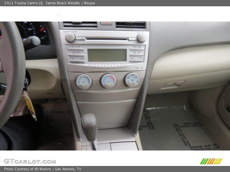 Sandy Beach Metallic / Bisque 2011 Toyota Camry LE