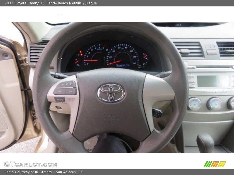 Sandy Beach Metallic / Bisque 2011 Toyota Camry LE