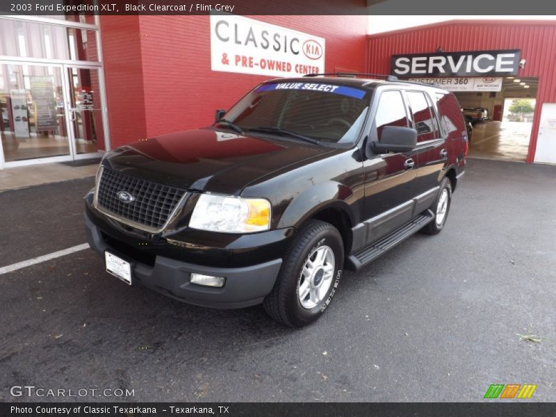 Black Clearcoat / Flint Grey 2003 Ford Expedition XLT