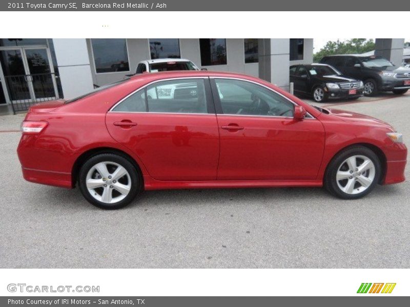 Barcelona Red Metallic / Ash 2011 Toyota Camry SE