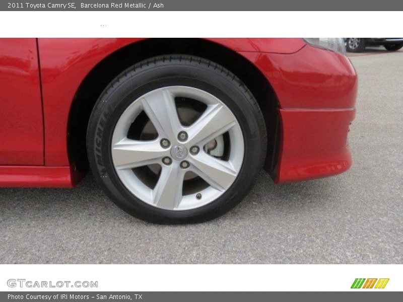 Barcelona Red Metallic / Ash 2011 Toyota Camry SE
