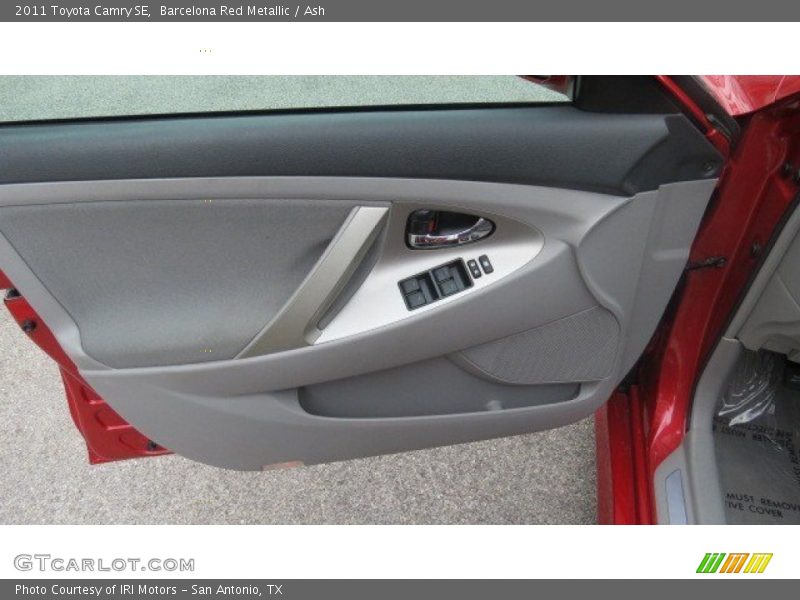 Barcelona Red Metallic / Ash 2011 Toyota Camry SE