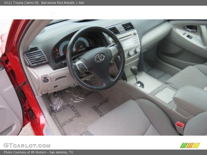 Barcelona Red Metallic / Ash 2011 Toyota Camry SE