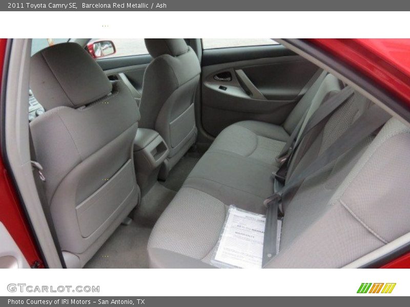 Barcelona Red Metallic / Ash 2011 Toyota Camry SE